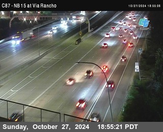 NB 15 & Via Rancho Pkwy