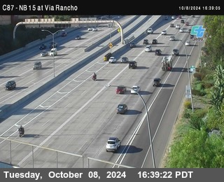 NB 15 & Via Rancho Pkwy