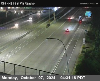 NB 15 & Via Rancho Pkwy