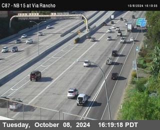 NB 15 & Via Rancho Pkwy