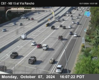 NB 15 & Via Rancho Pkwy