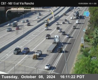 NB 15 & Via Rancho Pkwy