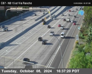 NB 15 & Via Rancho Pkwy