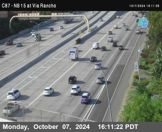 NB 15 & Via Rancho Pkwy