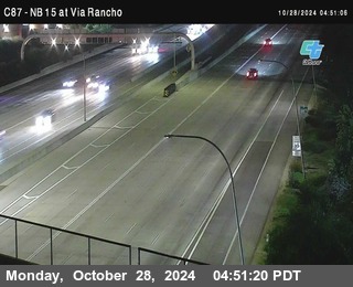 NB 15 & Via Rancho Pkwy