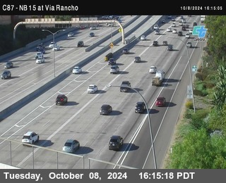 NB 15 & Via Rancho Pkwy