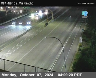 NB 15 & Via Rancho Pkwy