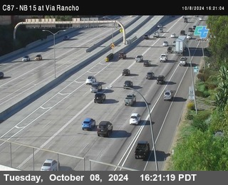 NB 15 & Via Rancho Pkwy