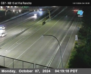 NB 15 & Via Rancho Pkwy