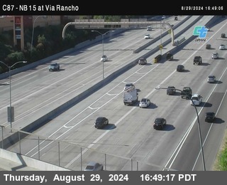 NB 15 & Via Rancho Pkwy