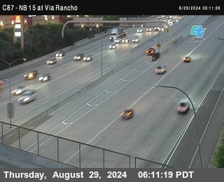 NB 15 & Via Rancho Pkwy