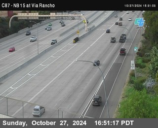 NB 15 & Via Rancho Pkwy