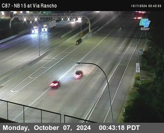 NB 15 & Via Rancho Pkwy