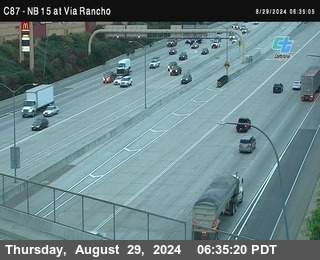 NB 15 & Via Rancho Pkwy