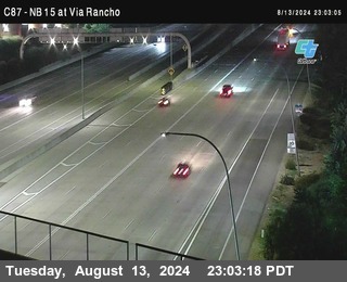 NB 15 & Via Rancho Pkwy