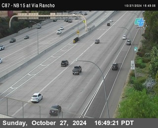 NB 15 & Via Rancho Pkwy