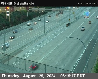 NB 15 & Via Rancho Pkwy