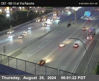 NB 15 & Via Rancho Pkwy