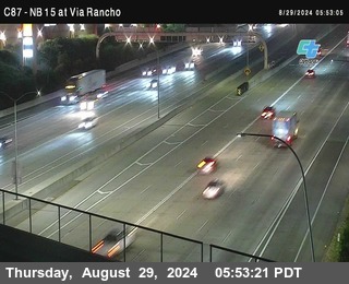 NB 15 & Via Rancho Pkwy