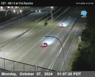 NB 15 & Via Rancho Pkwy