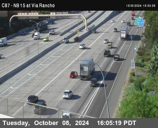 NB 15 & Via Rancho Pkwy