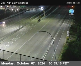 NB 15 & Via Rancho Pkwy