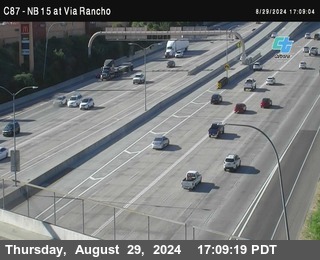 NB 15 & Via Rancho Pkwy