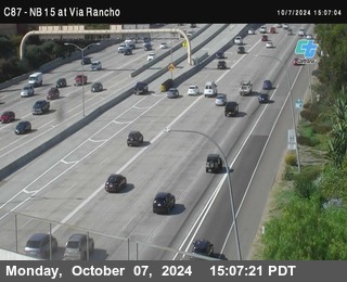 NB 15 & Via Rancho Pkwy