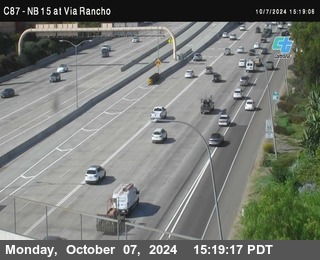 NB 15 & Via Rancho Pkwy