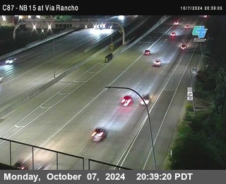 NB 15 & Via Rancho Pkwy