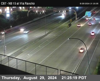 NB 15 & Via Rancho Pkwy