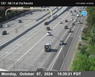 NB 15 & Via Rancho Pkwy