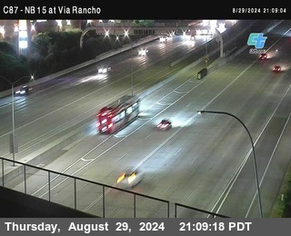 NB 15 & Via Rancho Pkwy