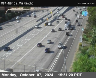 NB 15 & Via Rancho Pkwy