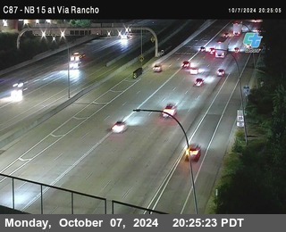 NB 15 & Via Rancho Pkwy