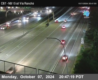 NB 15 & Via Rancho Pkwy