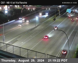 NB 15 & Via Rancho Pkwy