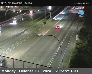 NB 15 & Via Rancho Pkwy