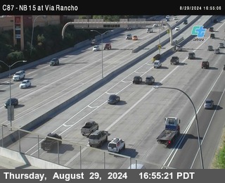 NB 15 & Via Rancho Pkwy