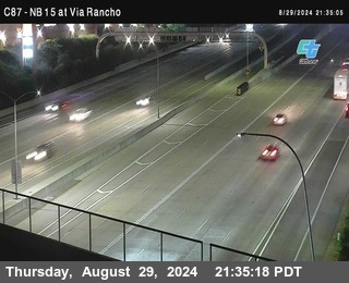 NB 15 & Via Rancho Pkwy