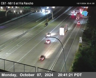 NB 15 & Via Rancho Pkwy