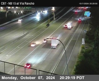 NB 15 & Via Rancho Pkwy