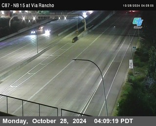 NB 15 & Via Rancho Pkwy