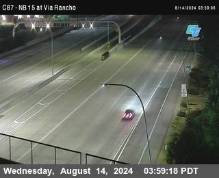 NB 15 & Via Rancho Pkwy