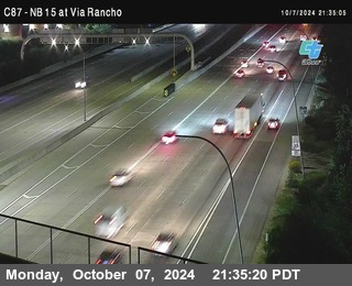 NB 15 & Via Rancho Pkwy