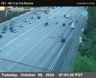 NB 15 & Via Rancho Pkwy