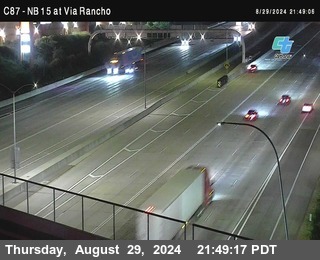 NB 15 & Via Rancho Pkwy