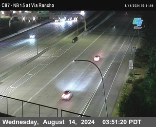 NB 15 & Via Rancho Pkwy