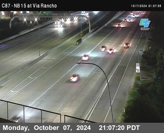 NB 15 & Via Rancho Pkwy