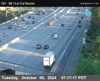 NB 15 & Via Rancho Pkwy